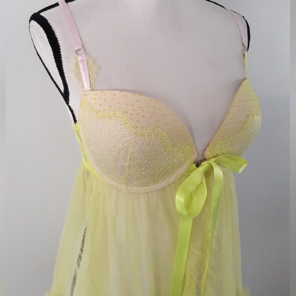 VTG Y2K VS Push Up Lingerie 36D - Picture 3 of 9